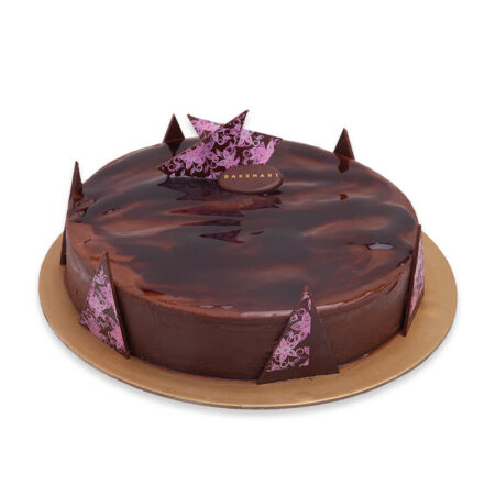 Eggless Chocolate Ganache Cake
