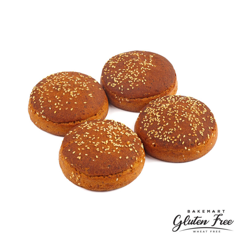 Vegan Burger Bun Large (4Pcs)- 83g – GF