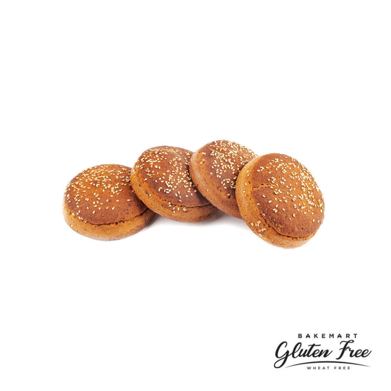 Vegan Burger Bun Large (4Pcs)- 83g – GF - Image 2
